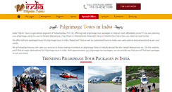 Desktop Screenshot of indiapilgrimtours.com